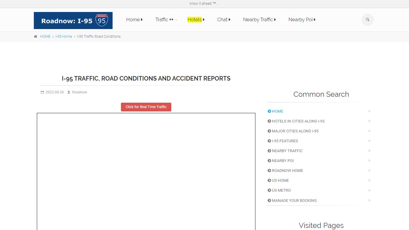 I-95 Traffic Road Conditions - Roadnow